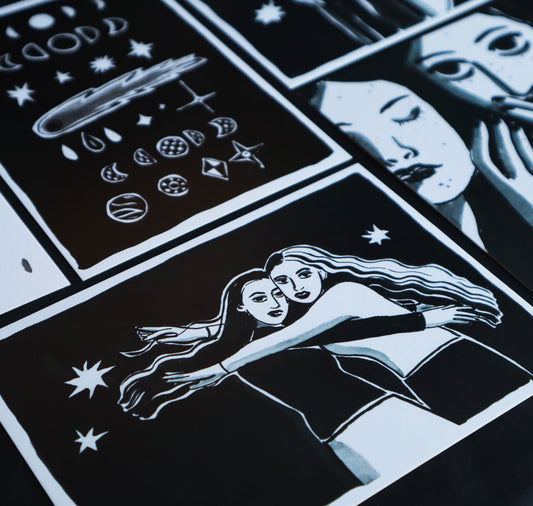 Samira Belorf - Postkartenset "Hexen"