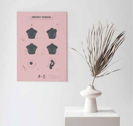 Sandra Staub - Plakat "BRUST CHECK"