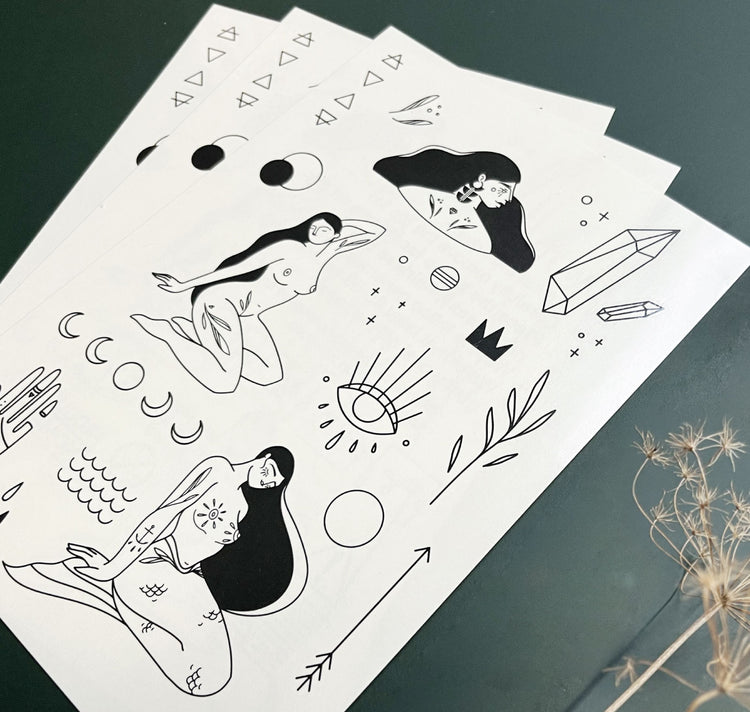 Sandra Staub - Tatuaggi temporanei "Flash"