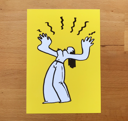 Sarah Rothenberger - Karte "AAAAH"