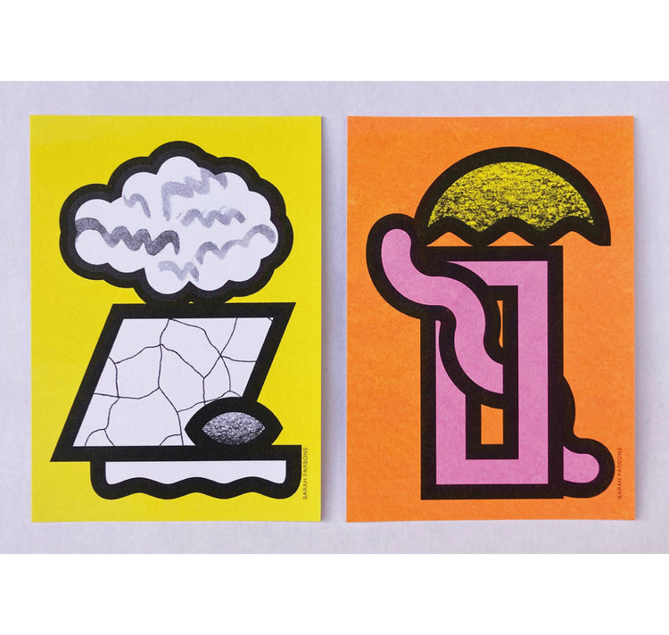 Sarah Parsons - Jeu de cartes "Riso 3"