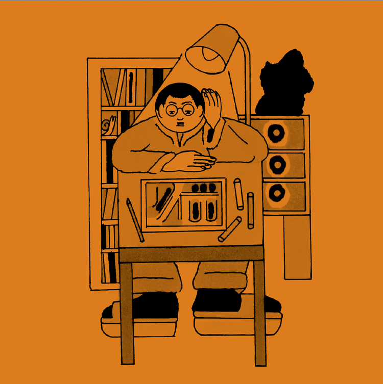 Marco Quadri - Poster "Paesaggio urbano I"