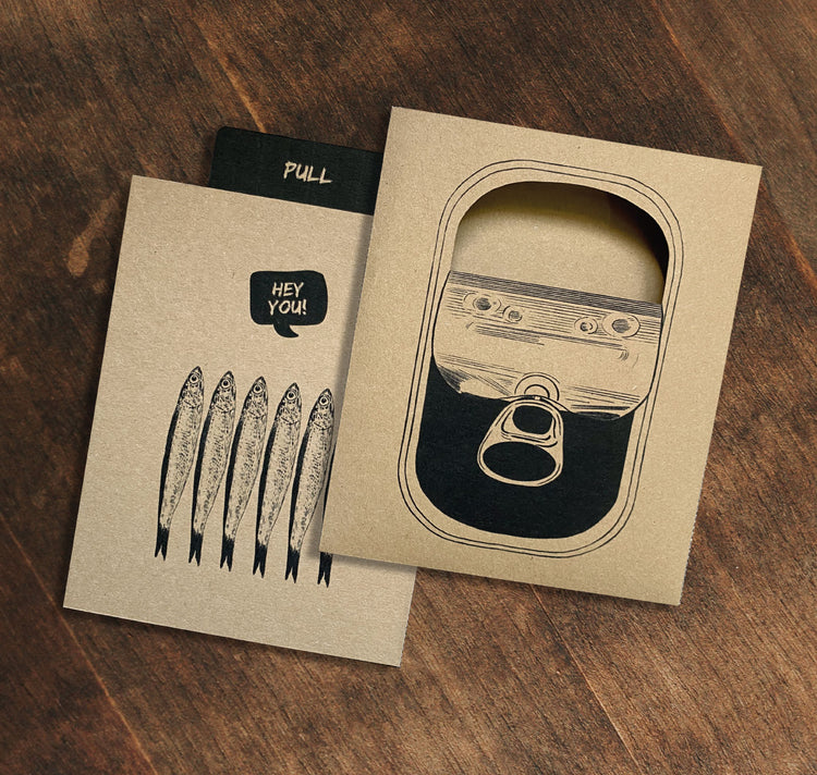 GINNY - Carta scorrevole "Sardinebox"