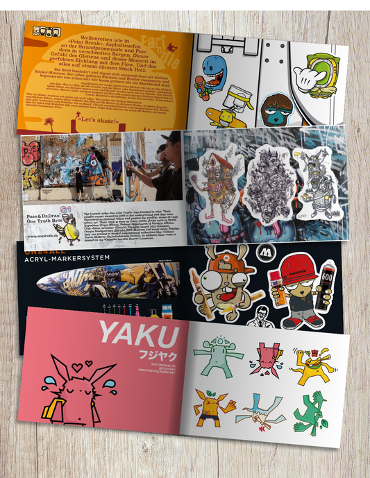 BRAINFART - Stickermagazin Vol. 2