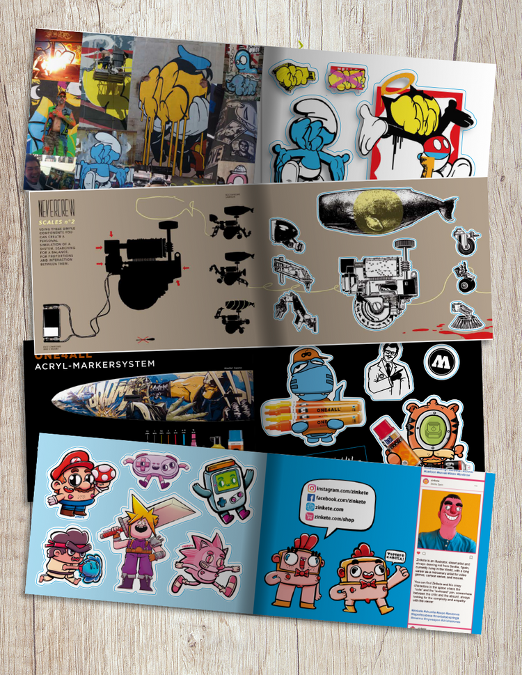 BRAINFART - Stickermagazin Vol. 3