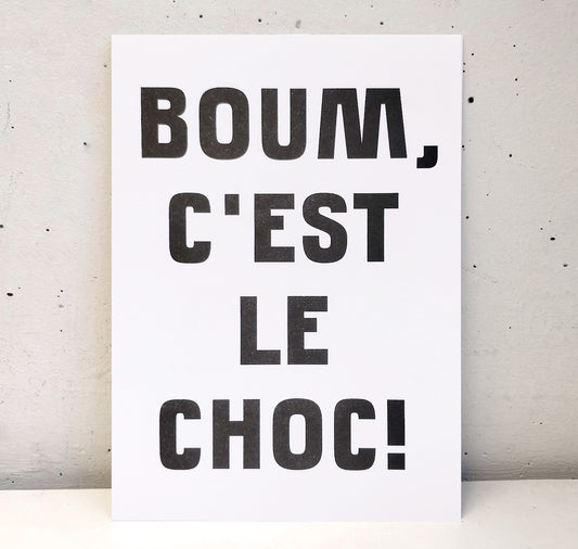 Studio Bitzi - Set de cartes postales Riso "Boum"