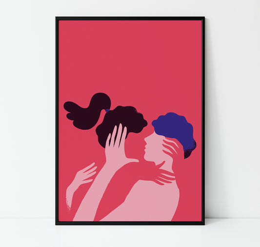 Becky M - Tirage Fine Art "Le Baiser"