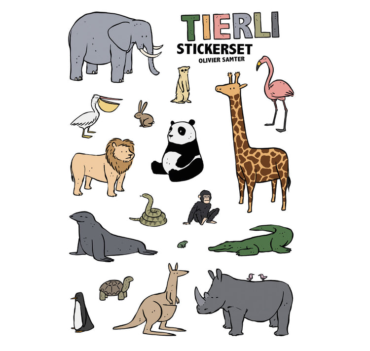 Olivier Samter - "Tierli-Sticker"