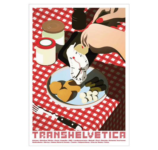 Transhelvetica - Plakat "Zeit"