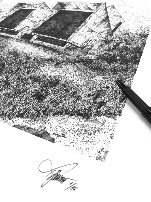 Timo Bauer - Tirage d'art - Ventilation tunnel A16, Jura