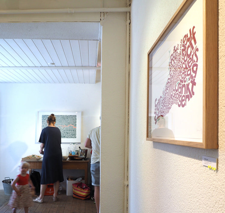 Ursula Hitz - Plakat "St. Gallen"