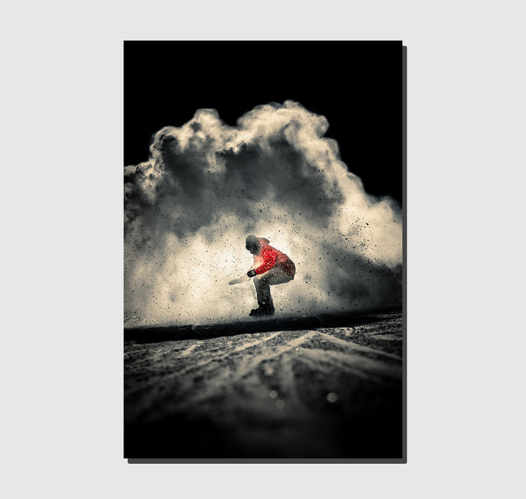 Valentin Müller - Estampe "Michael Schärer Spray"