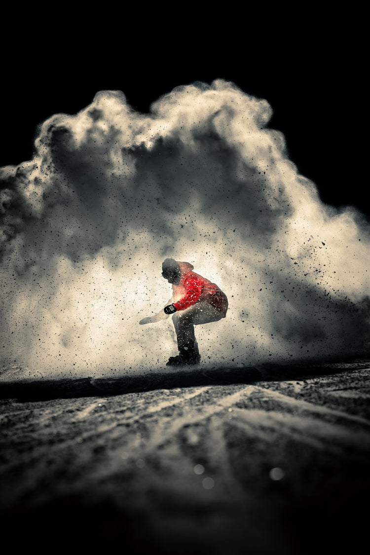 Valentin Müller - Estampe "Michael Schärer Spray"