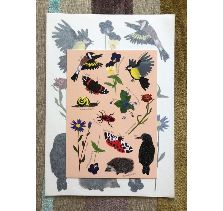 Valerie Lipscher - Série de tatouages temporaires Jardin Suisse "Imbisbühlstrasse"