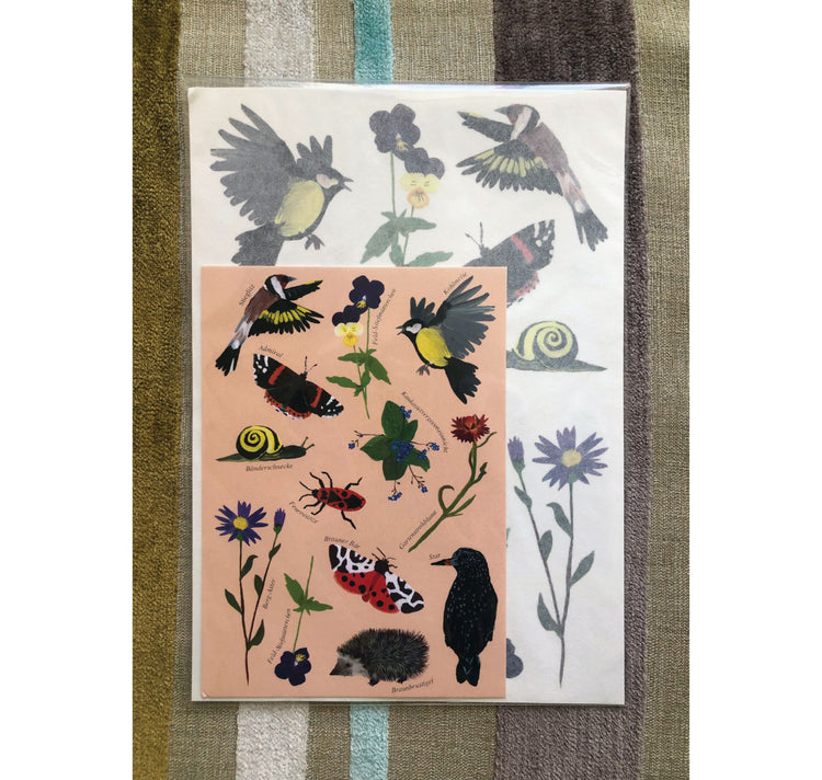 Valerie Lipscher - Série de tatouages temporaires Jardin Suisse "Imbisbühlstrasse"