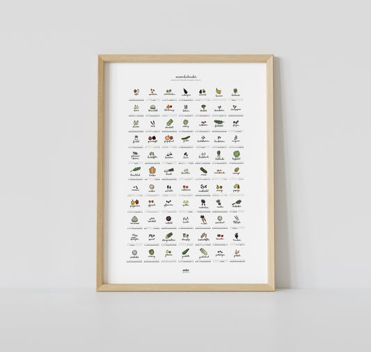 atelier gianna - Plakat "Saisonkalender"