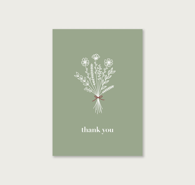 atelier gianna - Postkartenset "Blumenstrauss"