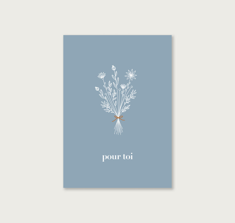 atelier gianna - Postkartenset "Blumenstrauss"