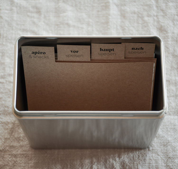 atelier gianna - Rezeptbox "Meine Rezepte“