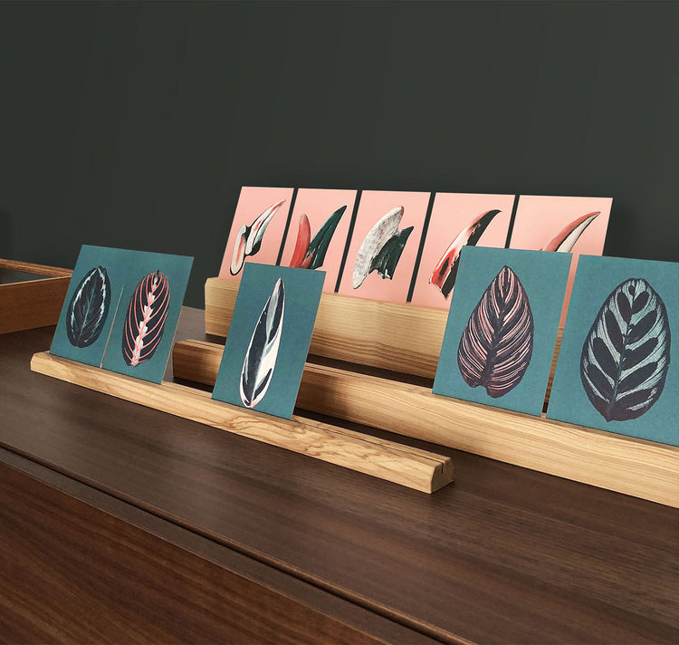 Bienvenue Studios - Wood Card Holder Long