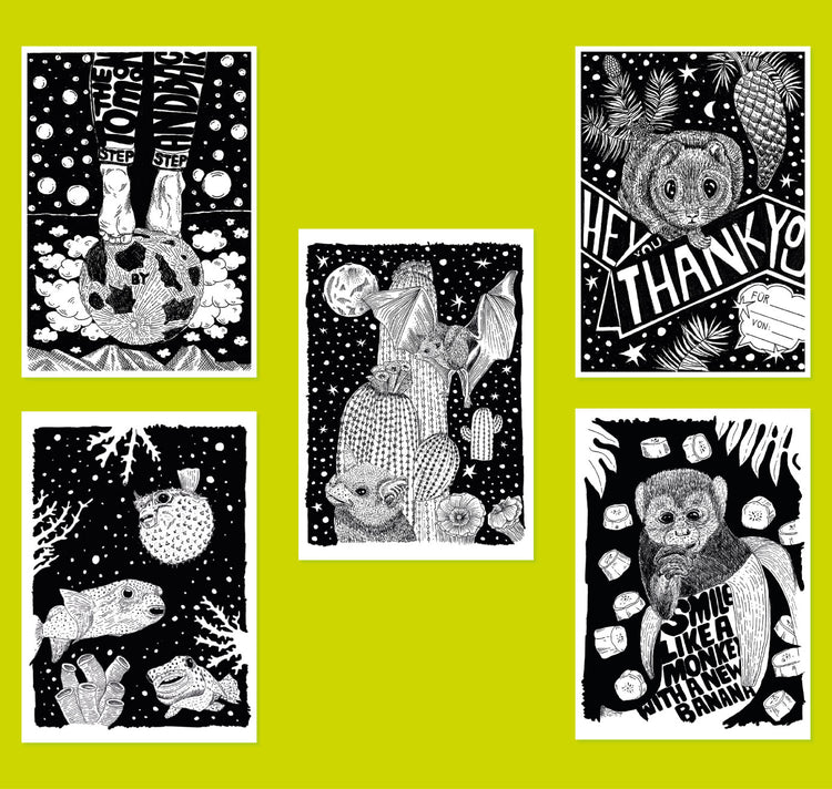 GINNY - Set di cartoline