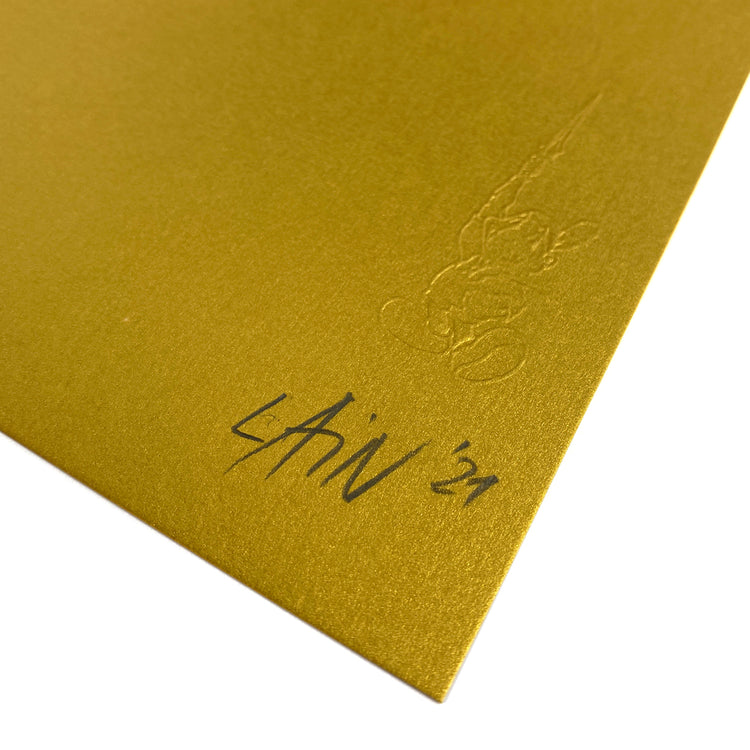 LAIN - Poster "Il mondo che guarisce, guarisce"