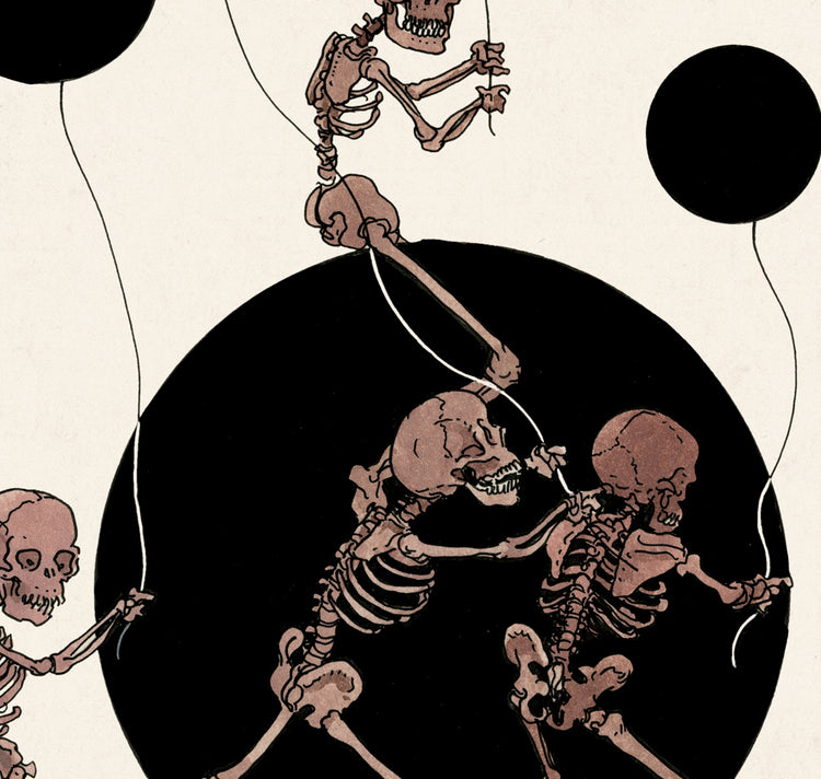 Jared Muralt - Plakat "Totentanz - Babydeath"