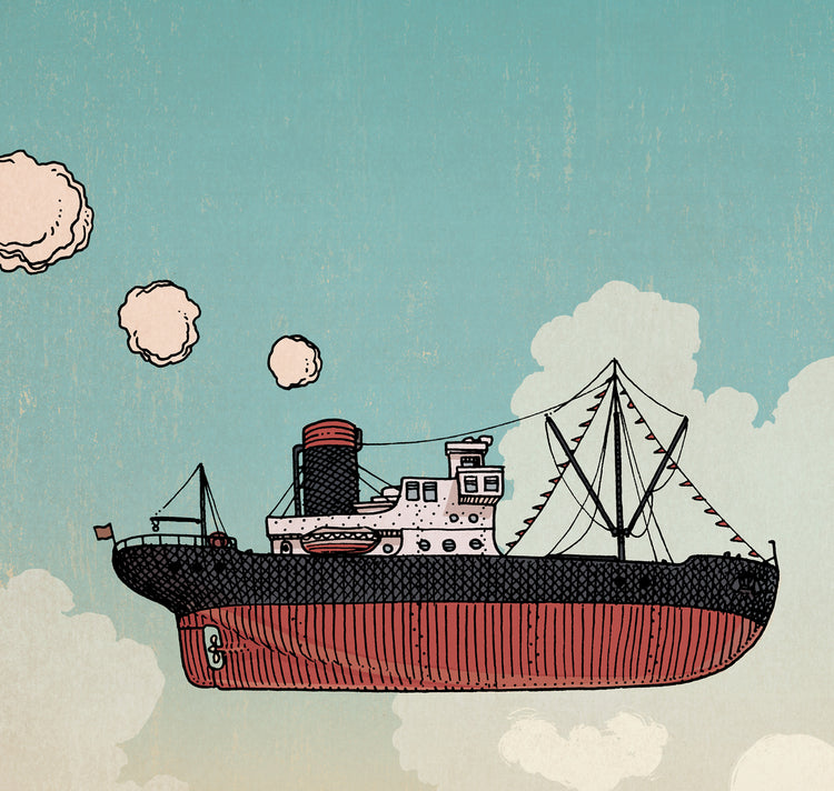 Jared Muralt - Plakat "The End of Bon Voyage"