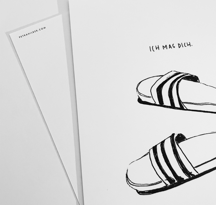 petrahilber - Cartolina "Mi piaci"