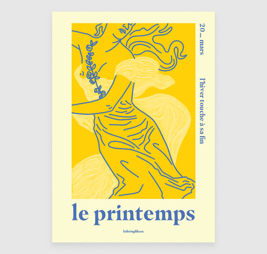 STILLWAVY - Affiche "Le Printemps"