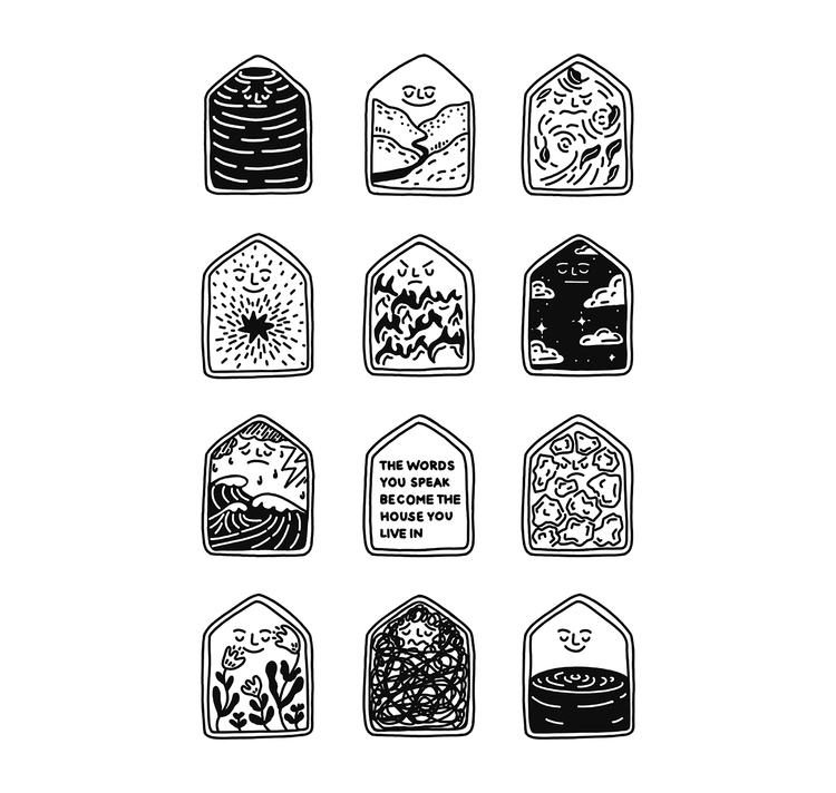 Talinolou - poster "le parole che dici"