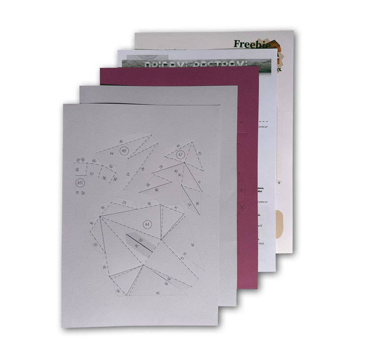 David Odermatt - Origami Pastrami "Seepferdchen" (Pastellviolett & Violett)