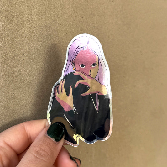 Samira Belorf - Sticker “Metal“