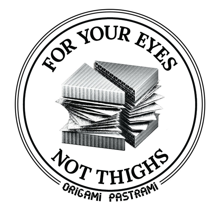 David Odermatt - Origami Pastrami "Seepferdchen" (Pastellblau & Dunkelblau)