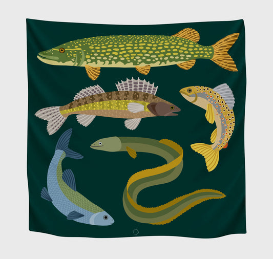 Lisa Voisard - Foulard "Fish"