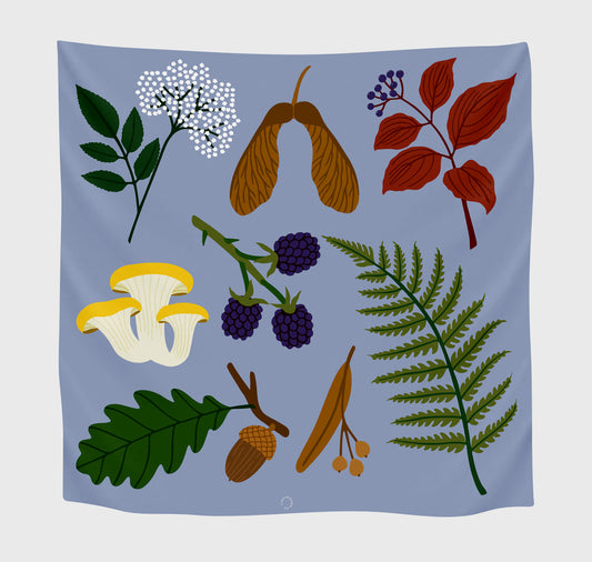 Lisa Voisard - Foulard "Unterholz"