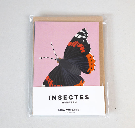 Lisa Voisard - Postkartenset "Insekten"
