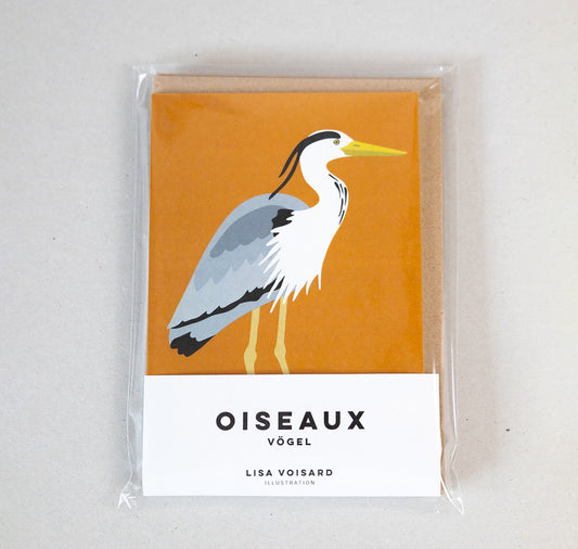 Lisa Voisard - Postkartenset "Vögel"