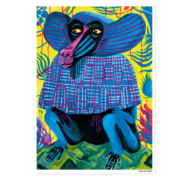 Luigi Olivadoti - Plakat "Affe"