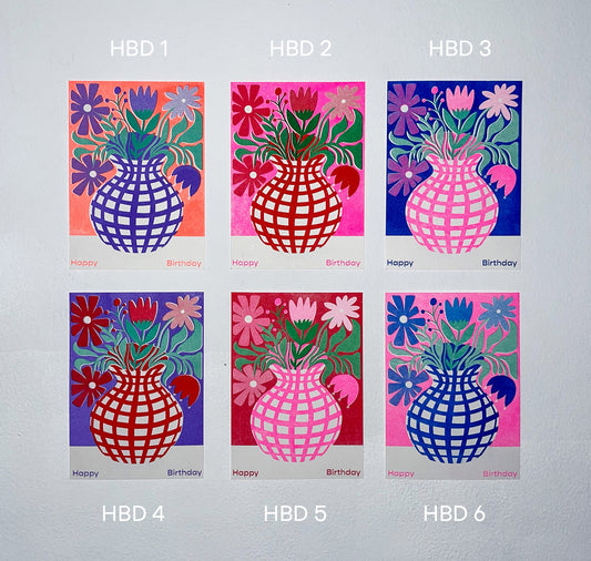 Aline Meier - Kartenset "Happy Birthday"