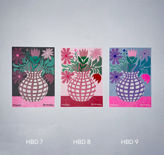 Aline Meier - Kartenset "Happy Birthday 7-9"