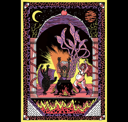 Eva Rust - Poster "Witches' Sabbath" 