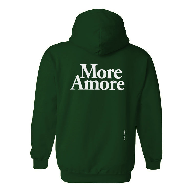 Thirdeyeland - Hoodie "More Amore" (Bottle Green)