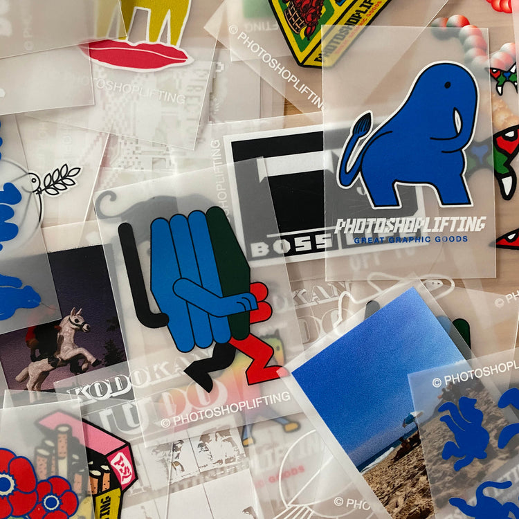 PHOTOSHOPLIFTING - Bügelbild "SET 1 – ANTI ANTI"