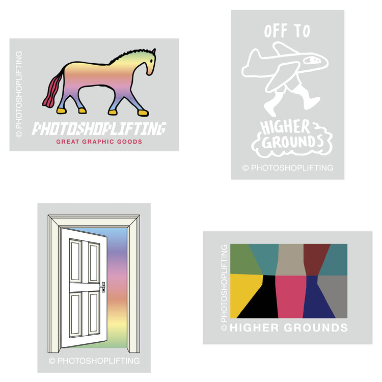 PHOTOSHOPLIFTING - Trasferimento a caldo "SET 2 – HIGHER GROUNDS"