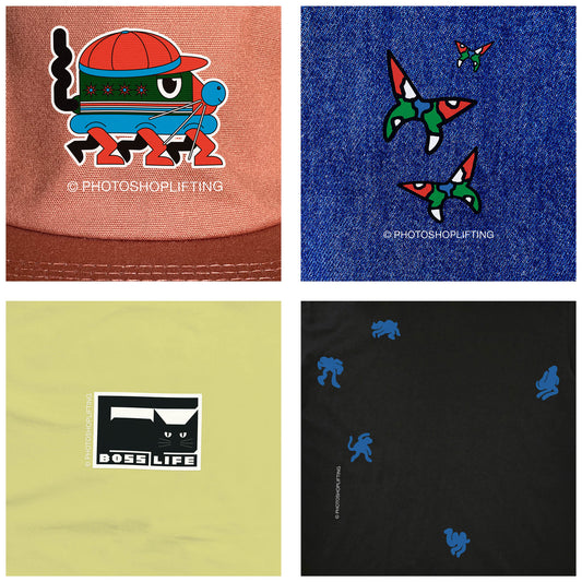 PHOTOSHOPLIFTING - Trasferimento a caldo "SET 3 – LAIN"