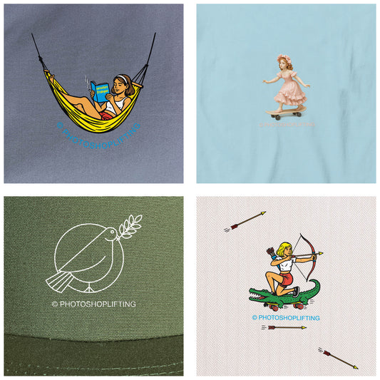 PHOTOSHOPLIFTING - Trasferimento a caldo "SET 3 – LAIN"