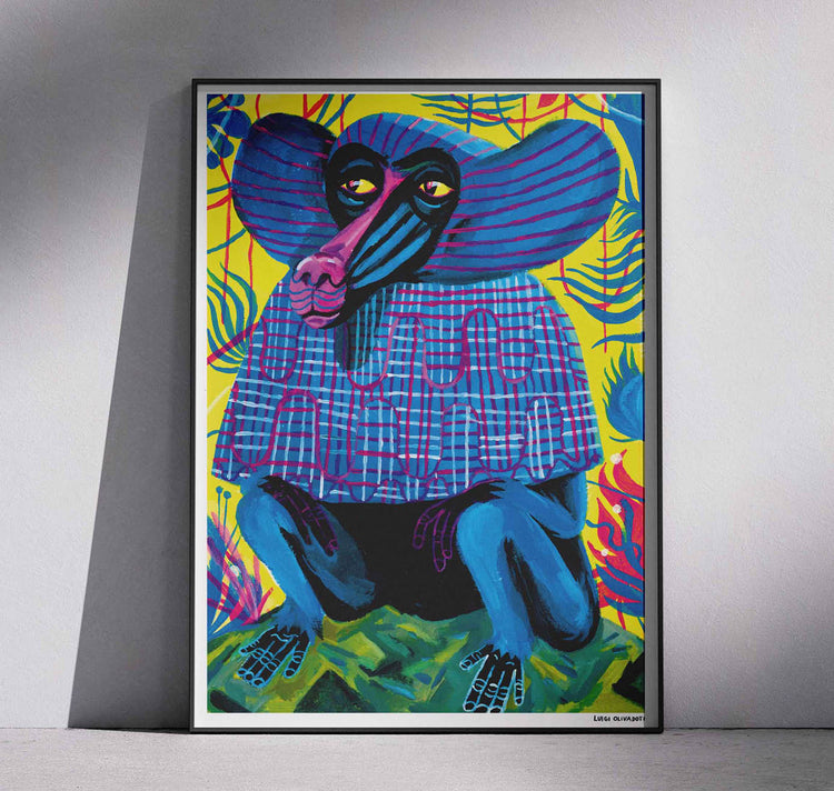 Luigi Olivadoti - Plakat "Affe"