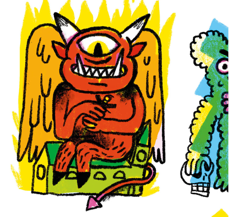 Luigi Olivadoti - Plakat "Monsters"