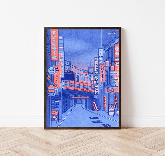 LOW - Affiche "Masque Kitsune"